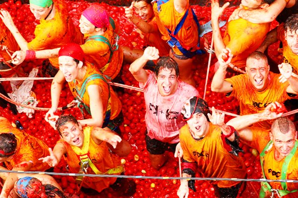 Tomatina Food Fight